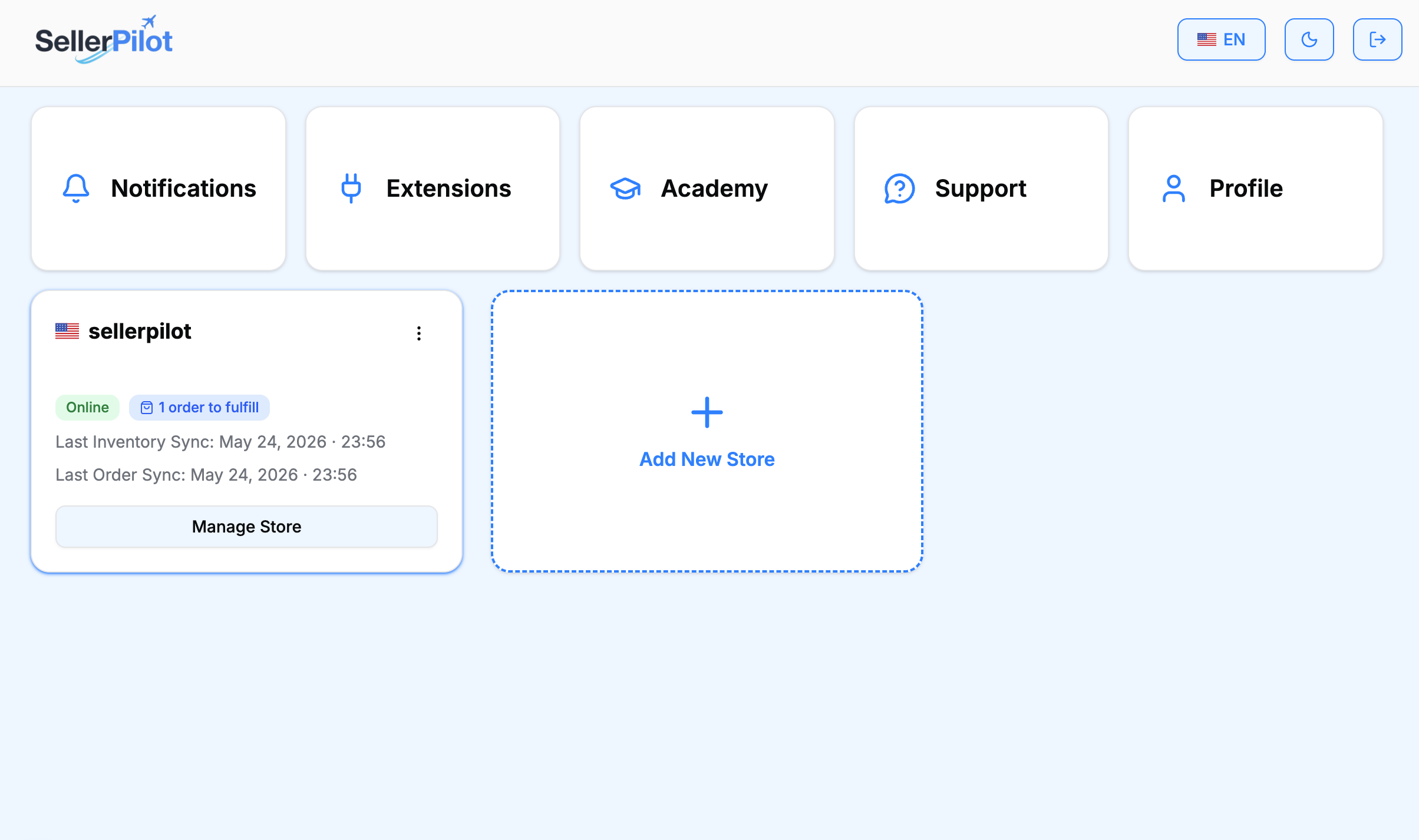 One Dashboard for All Your eBay Stores